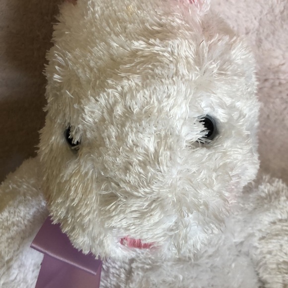 Cuddle Bunny Easter Rabbit Hallmark Stuffed Animal Somebunny Loves You Plush 12” - Picture 3 of 9